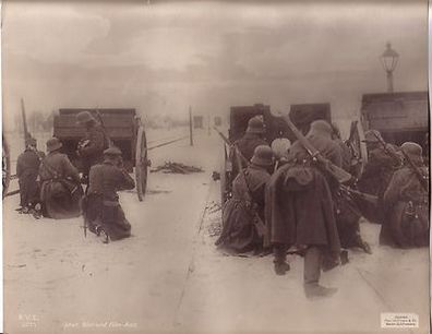 106540 großes Original Propaganda Foto "Deutsche Truppen in Livland" 1. Weltkrieg