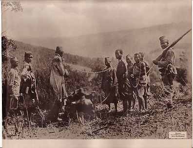 106555 großes Original Propaganda Foto "Askaris in Ost Afrika" 1. Weltkrieg