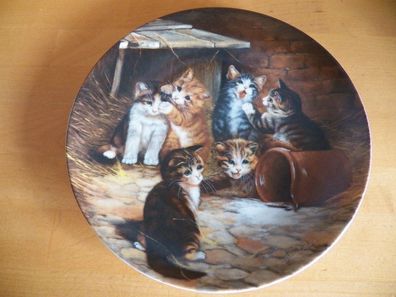 Katze Sammelteller Katzen Abenteuer auf Samtpfoten-Das Mißgeschick Seltmann Weiden