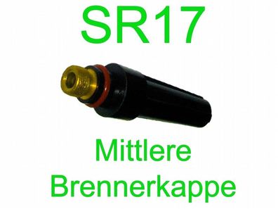 Brennerkappe mittel SR17 /18/26 WP/ HP/ HW TIG/ WIG Abitig Ergotig 57Y03