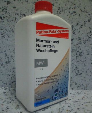Patina Fala MW1 Marmor & Naturstein Wischpflege 1 L Reinigt und pflegt zugleich