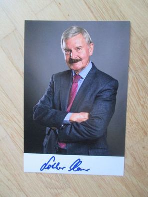 MdB AfD Politiker Prof. Dr. Lothar Maier - handsigniertes Autogramm!!