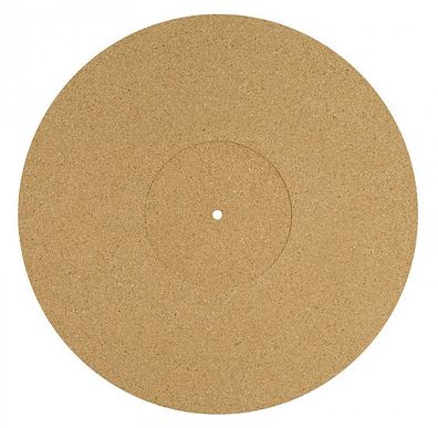Dynavox "PM3" Plattentellerauflage aus Kork zur Klang-Optimierung für Vinyl-Player