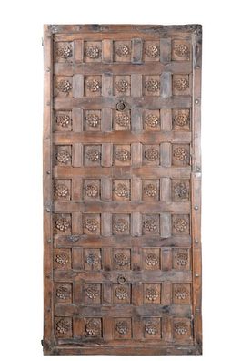 India Kassetten Decken Panell naturfarbenes Hartholz geschnitzt Provin