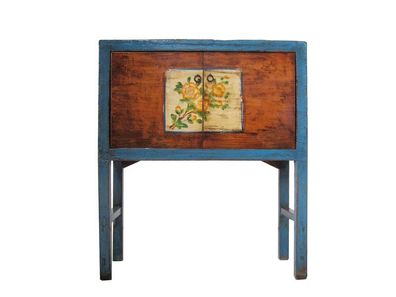 Kommode Mongolei antik 110 - 130 Jahre alt. 003