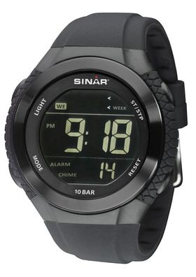 SINAR Jugenduhr Armbanduhr Digital Quarz Unisex Silikonband XM-21-1