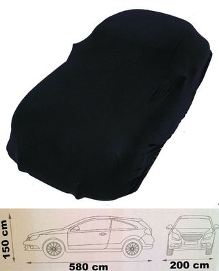 Auto Schutzhaube Schutzhülle Abdeckung Plane Decke Schutzdecke elastisch 5,80m