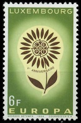 Luxemburg 1964 Nr 698 postfrisch SA31B26