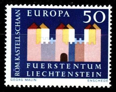 Liechtenstein 1964 Nr 444 postfrisch SA31B32