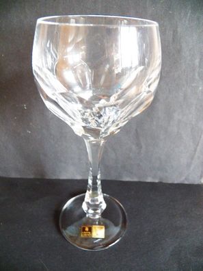 Weingläser Weinglas weinbukal 6 Halbkreisen Relief Bleikristall WMF Cristal Cabinet