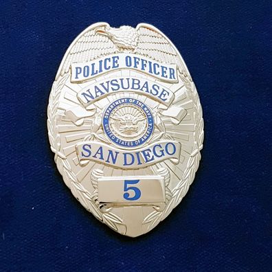 San Diego Naval Submarine Base Badge # US police badge / Polizeimarke