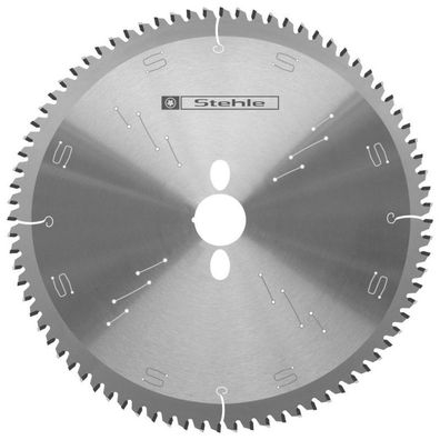 Kreissägeblatt 260 x 3,2/2,5 x 30 mit 72 Z neg., für NE-Metalle, TR-F