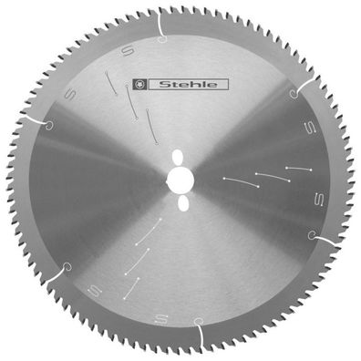 Kreissägeblatt 450 x 3,8/3,2 x 40 mit 108 Z pos., für NE-Metalle, TR-F