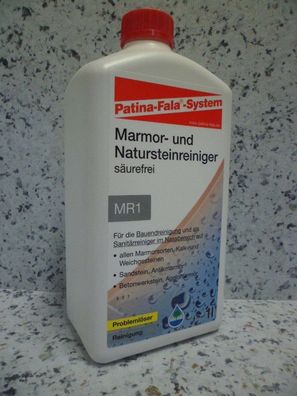 Patina Fala MR1 Marmorreiniger & Natursteinreiniger 1 L Reiniger Betonwerkstein