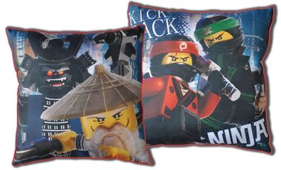 LEGO Ninjago Movie Kissen Dekokissen LEG600 40 x 40 CM