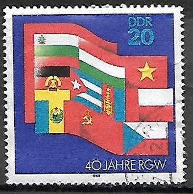 DDR gestempelt Michel-Nummer 3221