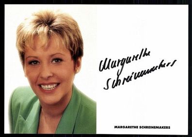 Margarethe Schreinemakers TOP AK Original Signiert bek. aus Extratour + G 7405