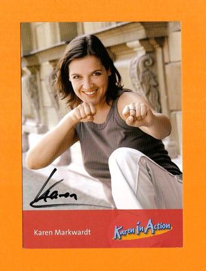Karen Markwardt (Karen in Action) - persönlich signiert (2)