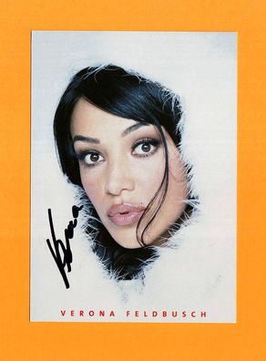 Verona Pooth (ex Feldbusch) - persönlich signiert (3)