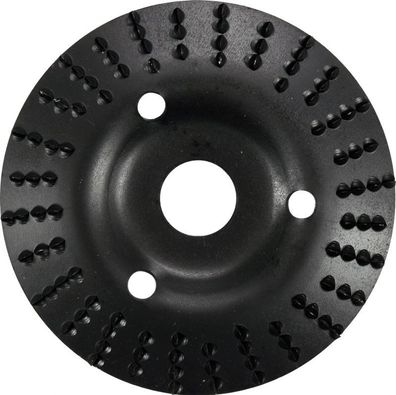 Raspelscheibe D 125 x 22,2 bombiert , Hieb 1 und 2 , für Holz, Plaste, Gipskarton