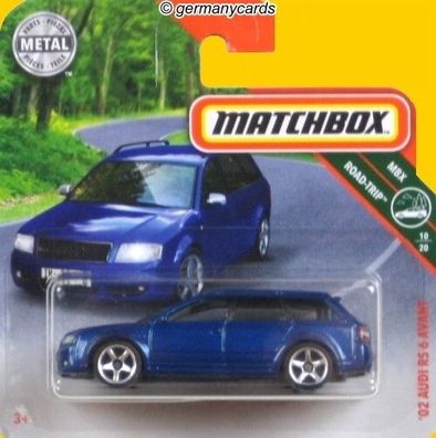 Spielzeugauto Matchbox 2019* Audi RS 6 Avant 2002
