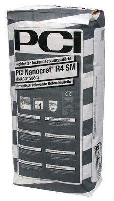 PCI Nanocret R4 SM 25 kg Instandsetzungsmörtel für Betonbauteile von 6 - 40 mm