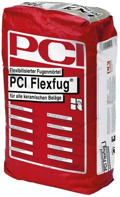 PCI Flexfug 25 kg Sandgrau Verfugen von Wandfliesen und Bodenfliesen Fugenmörtel