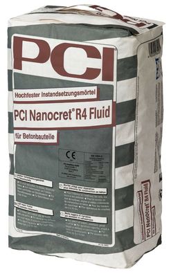 PCI Nanocret R4 Fluid 25 kg Hochfester Reparaturmörtel faserverstärkt fließfähig