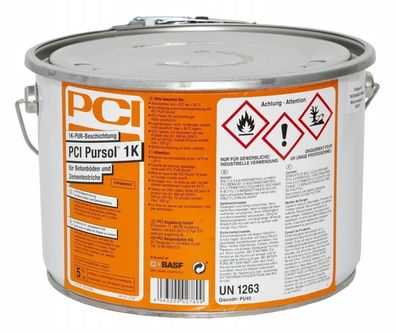 PCI Pursol® 1K Transparent 1K-PUR-Beschichtung für Betonböden und Zementestriche