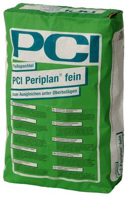 PCI Periplan Fein 25 kg Spachtelmasse Nivelliermasse Bodenausgleich Feinspachtel