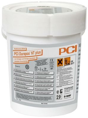 PCI Durapox NT plus 4 kg zementgrau Fliesen-Kleber Fugen-Mörtel Epoxidharz