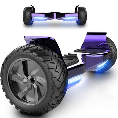 8,5 Zoll Hoverboard SUV Elektro Scooter / Bluetooth mit LED