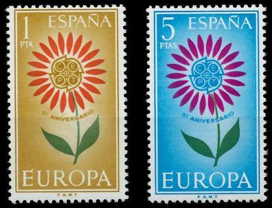 Spanien 1964 Nr 1501-1502 postfrisch X9B8C5A