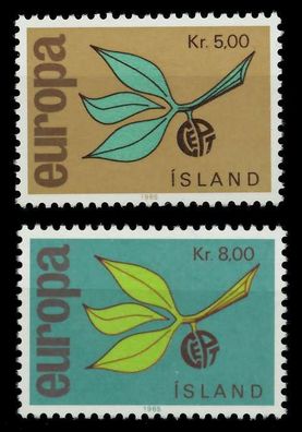 ISLAND 1965 Nr 395-396 postfrisch X9B8E66