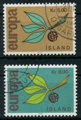 ISLAND 1965 Nr 395-396 gestempelt X9B8E96