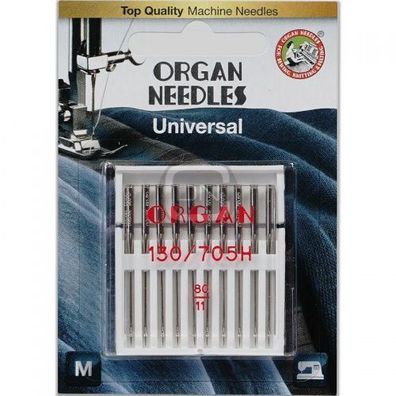 Universal Nadel Stärke 80, 10er Pack (ORGAN)