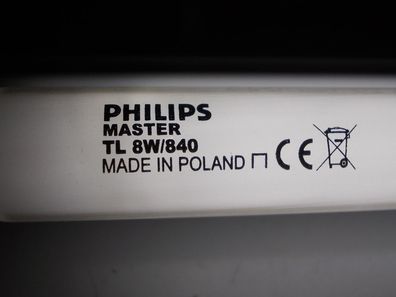 Philips MASTER TL 8w/840 Made in Poland CE Neon Tube Leucht Röhre Lampe