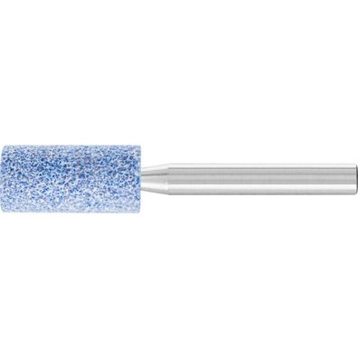 Schleifstift Zylinder 13x25 x Schaft 6mm , Korn 46 , für harte NE-Metalle