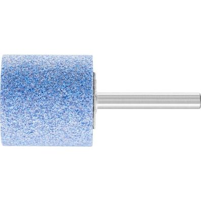 Schleifstift Zylinder 32x32 x Schaft 6mm , Korn 46 , für harte NE-Metalle