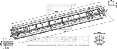 Flachstabwalze - 1995 312-260-1995 passend für Fabrikat Lemken