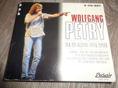 2 CD-Set Wolfgang Petry - Nur ein kleines Stück Papier