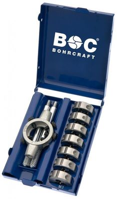 Schneideisenset M3 - M12 HSS-G , mit Windeisen