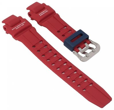 G-Shock Armband | für GA-1100 Gravitymaster rot mit blauer Schlaufe