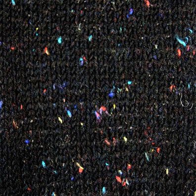 150g Sockenwolle 6fach von Rellana Tweed classic Farbe schwarz 7083