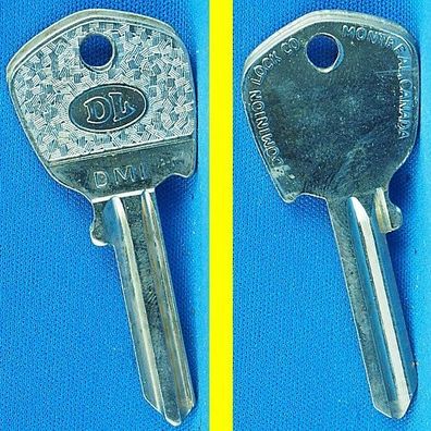 DL Schlüsselrohling DM1 für DOM FK 1 - 1250 / Ford Zündschloss