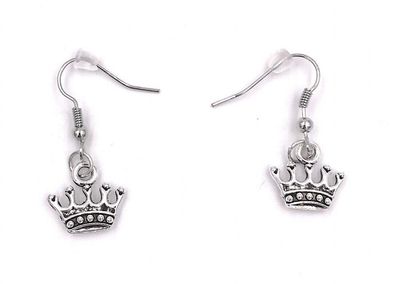 Ohrringe Paar Krone Prinzessin Königreich Königin Ohrring aus Metall Ohrschmuck