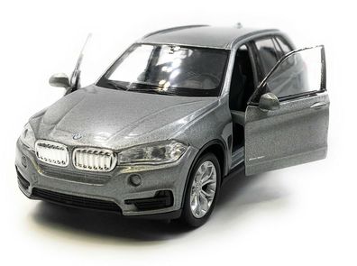 Modellauto BMW X5 SUV Grau Auto 1:34-39 (lizensiert)
