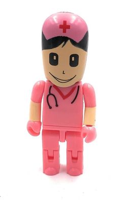 Krankenschwester Arzt Chirurg Doktor rosa Funny USB Stick div Kapazitäten