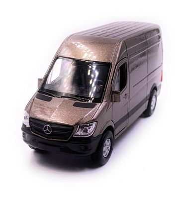 Mercedes Benz Sprinter Panel Van Gold Modellauto Auto Maßstab 1:34 (lizensiert)
