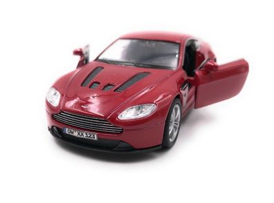 Aston Martin Modellauto mit Wunschkennzeichen Aston MartV12 Vantage Rot